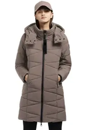 Khujo Winterjacke Fitt 3 Jacket (1-St) abnehmbar Kapuze rosa L