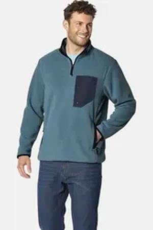 BABISTA Fleecepullover BELLAZONTI mit Reißverschluss blau L (52/54)