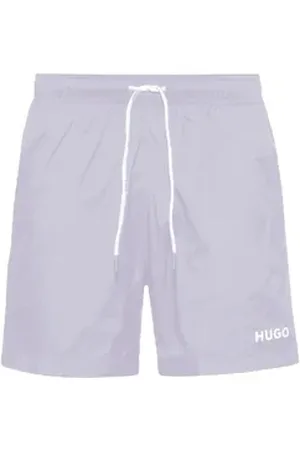 HUGO BOSS Badeshorts Haiti mit Seitentaschen lila M