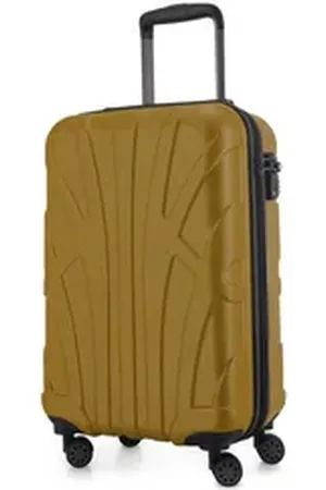 SUITLINE Handgepäckkoffer S1, 4 Rollen, Trolley 55x35x20 cm Bordgepäck Koffer Doppelrollen 34 L