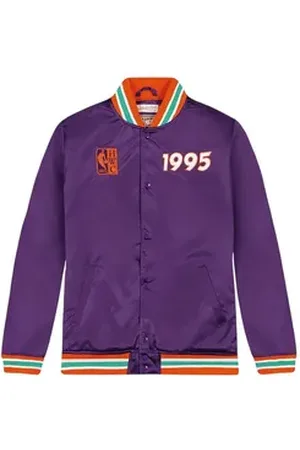 Mitchell & Ness Sweatjacke Mitchell and Ness NBA All Star 95 Satin Jacke Polyester lila M