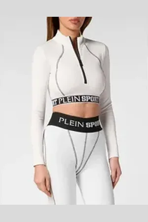 Philipp Plein Lauftop Sport Top weiß M