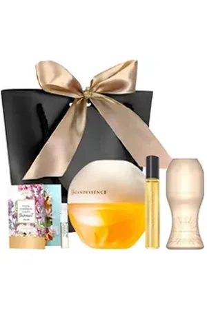 Avon Eau de Parfum INCANDESSENCE Spray 50ml, Taschenspray 10ml, Deoroller, 5-tlg., Damen parfüm, Blumiger Duft, Luxusduft