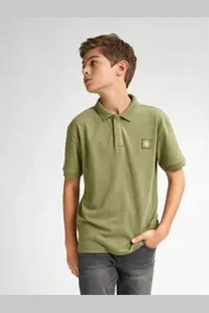 Petrol Industries Poloshirt Flaming grün 164