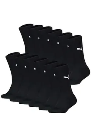 PUMA Freizeitsocken Unisex Socken 12er Pack Baumwollmischung (Packung, 12er Pack) schwarz 35-38