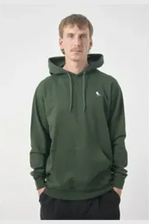 Cleptomanicx Kapuzensweatshirt Hooded Embro Gull 2 (1-tlg) im klassischen Design lila S