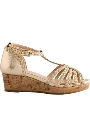 Next Keilsandale Keilsandalette (1-tlg) goldfarben 26,5 EU