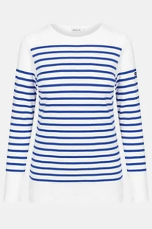 Armor.lux Langarmshirt Damen Matrosenshirt Amiral blau Größe 3 (40)