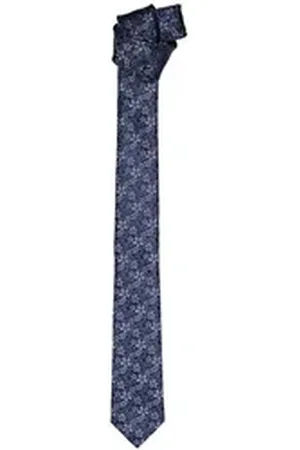 EMILIO ADANI Krawatte Krawatte gemustert blau