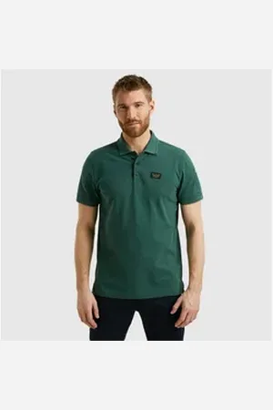 PME Legend™ Poloshirt mit Logostickerei grün XL