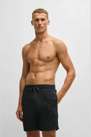 HUGO BOSS Badehose Whale schwarz L (52)