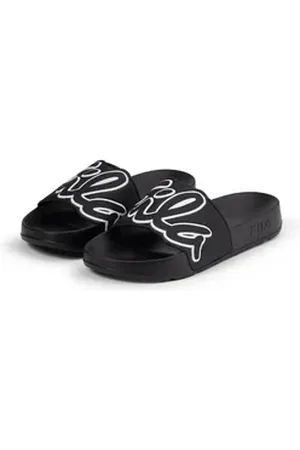 Fila Scritto Slipper Woman Badeschuh schwarz 39 EU