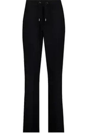 monari 2-in-1-Hose Jogger mit Bindeband schwarz schwarz 36