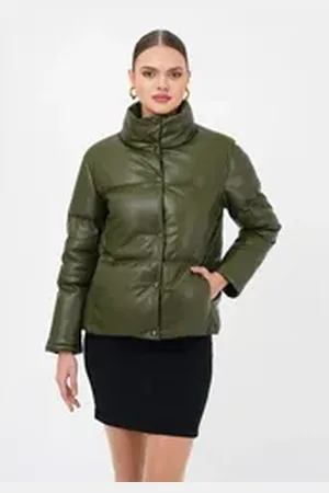 Fresh Lions Steppjacke Olena im klassischen Design braun M