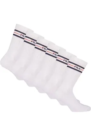 Fila Sportsocken Unisex Socken 6er Pack Baumwolle (Packung, 6er Pack) weiß 43-46