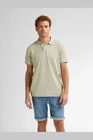 Petrol Industries Poloshirt Klassisches Poloshirt Wave grün S
