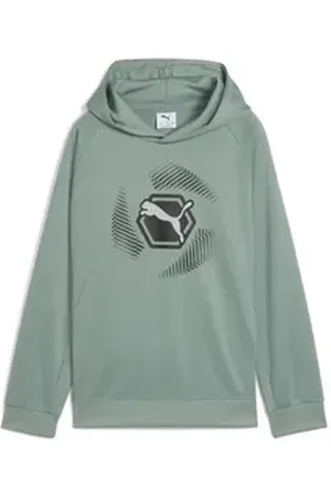 PUMA Hoodie Active Sports Graphic Poly Hoodie Jungen grün 128