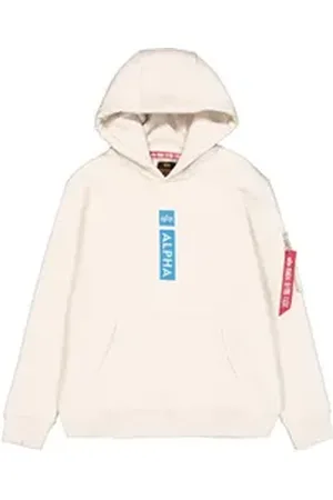 Alpha Industries Hoodie Men - Hoodies Alpha Puff Print Hoodie weiß M