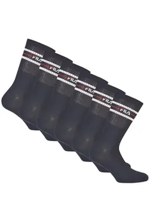 Fila Sportsocken Unisex Socken 6er Pack Baumwolle (Packung, 6er Pack) blau 43-46
