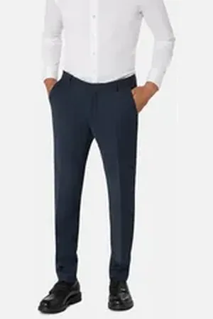 Benvenuto Anzughose IAGO (1-tlg) im Super Slim Fit blau 27