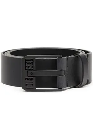 Diesel Ledergürtel Herren Gürtel Leder BLUESTAR II schwarz 85 cm