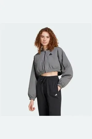adidas Sportswear Funktionsjacke CITY ESCAPE PADDED BOMBERJACKE grau 2XL