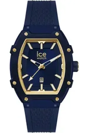 Ice-Watch Quarzuhr ICE boliday - Plastic - Small - 3H + Date 023995, Armbanduhr, Damenuhr, Silikonarmband, Datum, analog blau