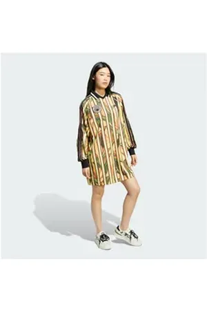 adidas Sportswear Midikleid X FARM PREMIUM KLEID bunt XL