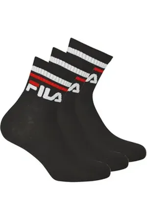 Fila Kurzsocken Unisex Socken 3er Pack Baumwolle (Packung, 3er Pack) schwarz 35-38
