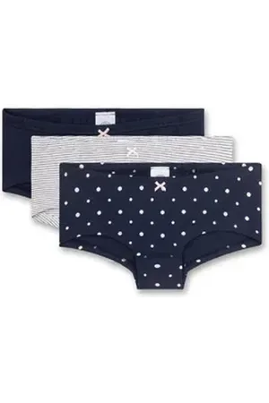 Sanetta Panty Mädchen Panty 3er Pack Baumwolle (Packung, 3er Pack) blau|bunt 140