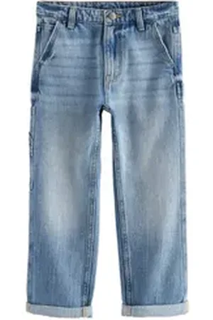 Next Cargojeans Zimmermannsjeans aus 100 % Baumwolle (1-tlg) blau 140 (10 J.)