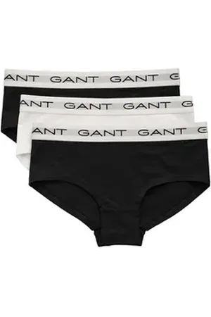 GANT Slip Mädchen Slip 3er Pack Baumwolle (Packung, 3er Pack) schwarz|weiß 146/152