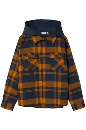 NAME IT Langarmshirt orange 122/128