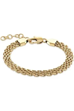 Guido Maria Kretschmer Collection Edelstahlarmband GMK Collection Damen-Armband Edelstahl, Modern gelb|goldfarben