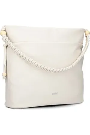 Zwei Shopper Perla PE140 - Shopper 41 cm (off-white) weiß