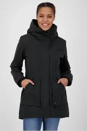 alife kickin Winterjacke FloraAK A Parka CS schwarz 34