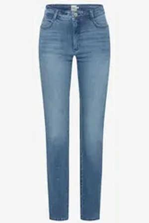 Brax Mom-Jeans blau 22