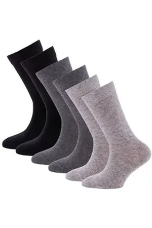 Ewers Freizeitsocken Unisex Socken 6er Pack Baumwollmischung (Packung, 6er Pack) bunt|grau|schwarz 23-26