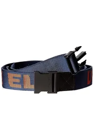Diesel Stoffgürtel Herren Gürtel Textilgürtel "B-18 - Belt" blau