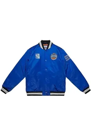 Mitchell & Ness Sweatjacke Mitchell and Ness NBA All Star Satin Jacke Polyester blau M