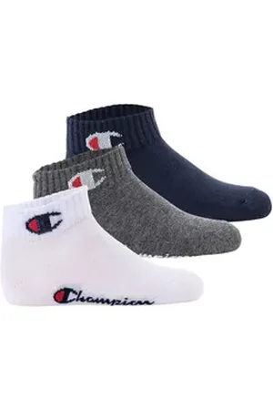 Champion Freizeitsocken Unisex Socken 3er Pack Baumwollmischung (Packung, 3er Pack) blau|bunt|grau 27-30