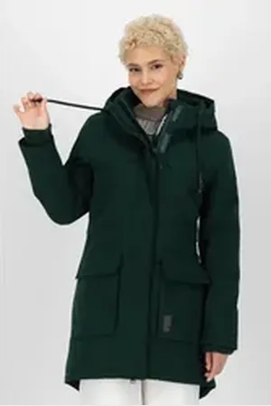 alife kickin Winterjacke CharlizeAK A Parka CS Damenjacke grün 44