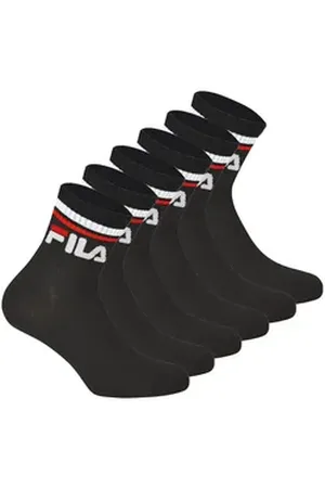 Fila Kurzsocken Unisex Socken 6er Pack Baumwolle (Packung, 6er Pack) schwarz 39-42