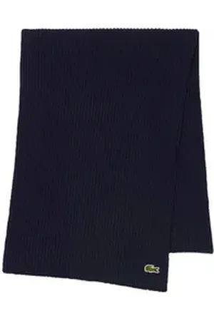 Lacoste Modeschal Unisex Schal Wolle blau