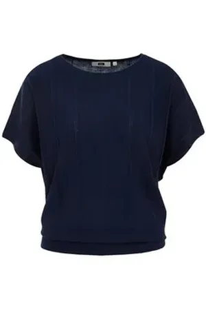 WE Fashion Longpullover blau S