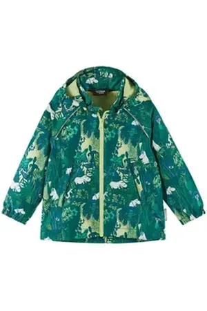 Reima Regenjacke MOOMIN HETE reflektierende Details grün 104
