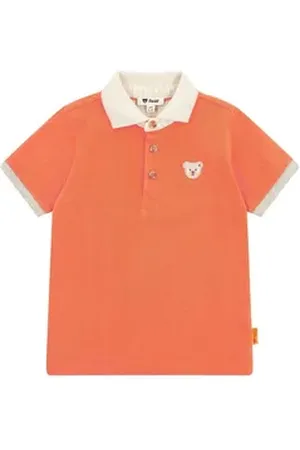 Steiff Poloshirt Poloshirt kurzarm Sundancer orange 98