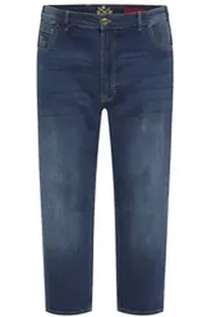 Oklahoma Jeans Straight-Jeans mit gerader Passform (1-tlg) blau 52