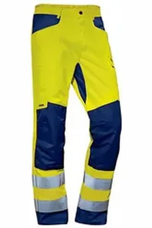 Uvex Arbeitshose Cargohose Construction gelb, warngelb gelb 42