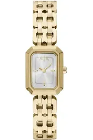 Giorgio Armani ARMANI EXCHANGE Quarzuhr AX5811, Armbanduhr, Damenuhr, Edelstahlarmband, analog goldfarben